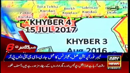 Headlines 1800 21st August 2017