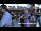 San Petersburgo, tango dancers in Hotel Azimut, tango en Russia