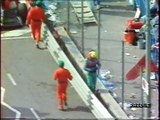 Gran Premio di Monaco 1989 RAI: Testacoda di Cheever e ritiro di Gugelmin