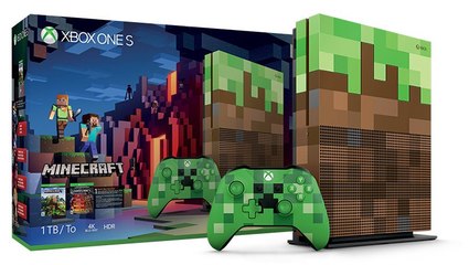 XBOX ONE S MINECRAFT LIMITED EDITION – GAMESCOM 2017