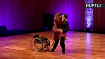 Woman in Wheelchair Competes in World Tango Championship Qualifiers