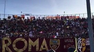 Fans AS Roma at Atalanta