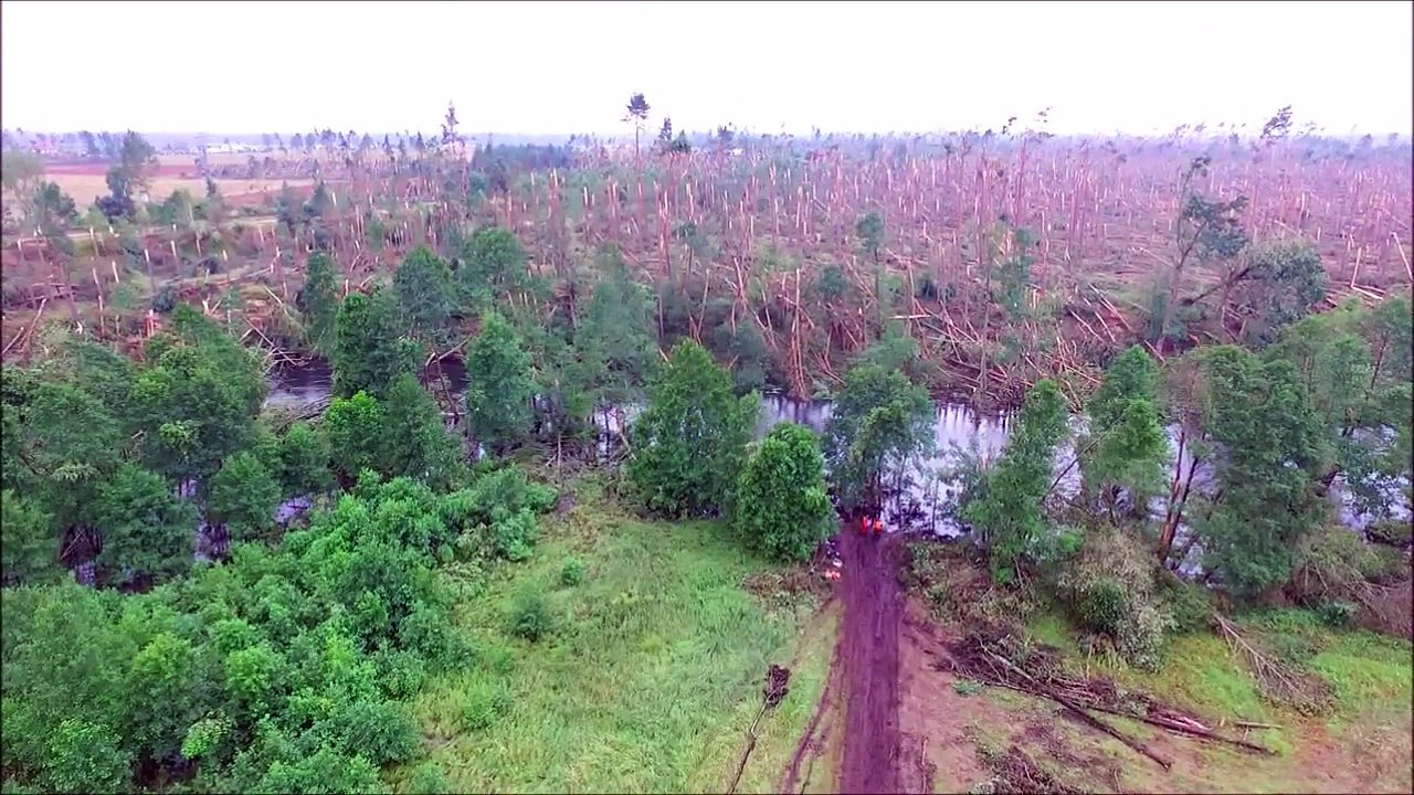 RYTEL PO NAWAŁNICY - wideo z drona