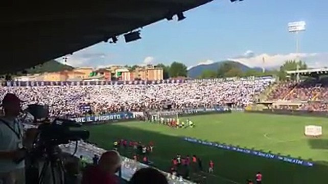 ATALANTA - Roma Coreografia curva nord