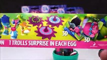 Bolsas ciego la ensueño Semana Santa huevos huevos huevos el plastico serie sorpresas estaño juguetes Trolls 4 chocolate