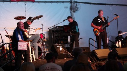 The Katz performing 'Suspicious Minds' Entertainment Tent Elvis Week 2017