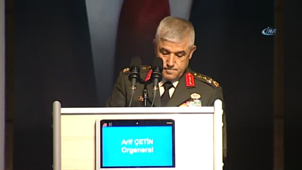 Orgeneral Arif Çetin, "Başta Sayın Cumhurbaşkanımız Olmak Üzere Tüm Devlet Büyüklerimize...