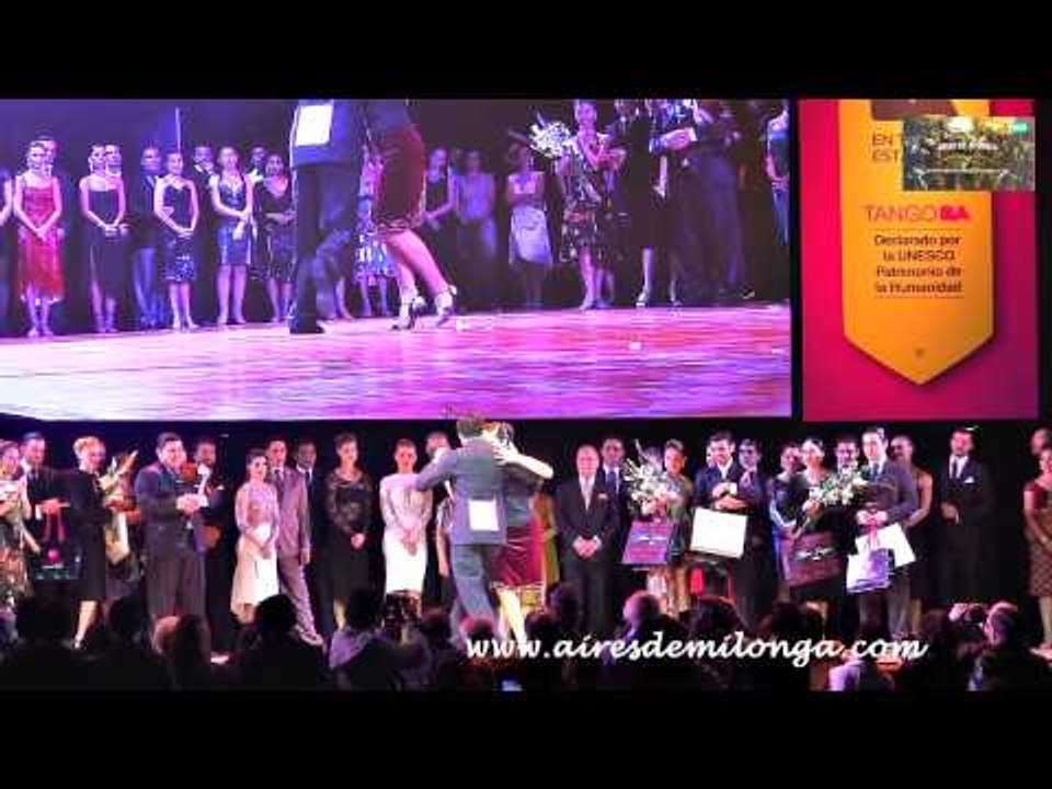 El baile de los Campeones Pista, Mundial de tango 2015