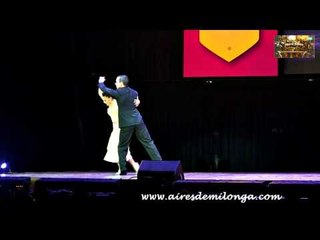 Puesto 4 Escenario, Mundial de Tango 2015, Federico Ibañez, Nuria Lazo