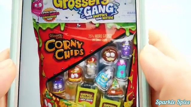 Grossery Gang Crusty Chocolate Bar Limited Edition Mushy Slushie 2 Pack Toy Opening | PSTo