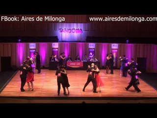 Mundial de Tango 2016, Clasificatoria pista Ronda 1/40