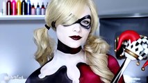 Harley Quinn (Suicide Squad) Makeup & Painted Costume | Claire Dim