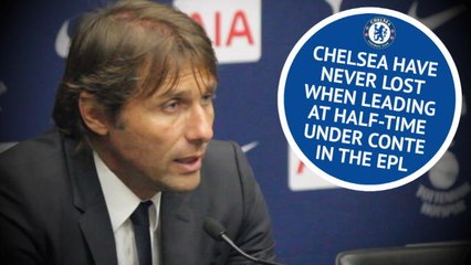 Tottenham 1-2 Chelsea in words and numbers