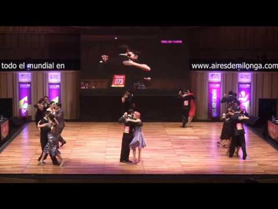 Mundial de Tango 2016, Semifinal pista  Ronda  6