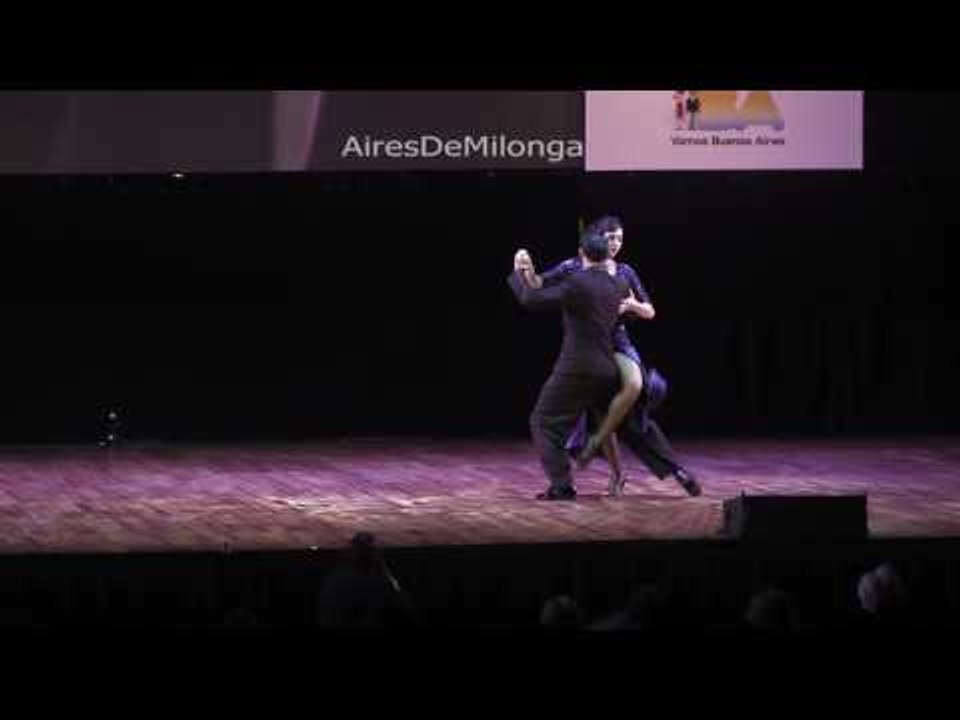 Mundial de Tango 2016  Final escenario, Ariel Leguizamon, Yesica Esquivel