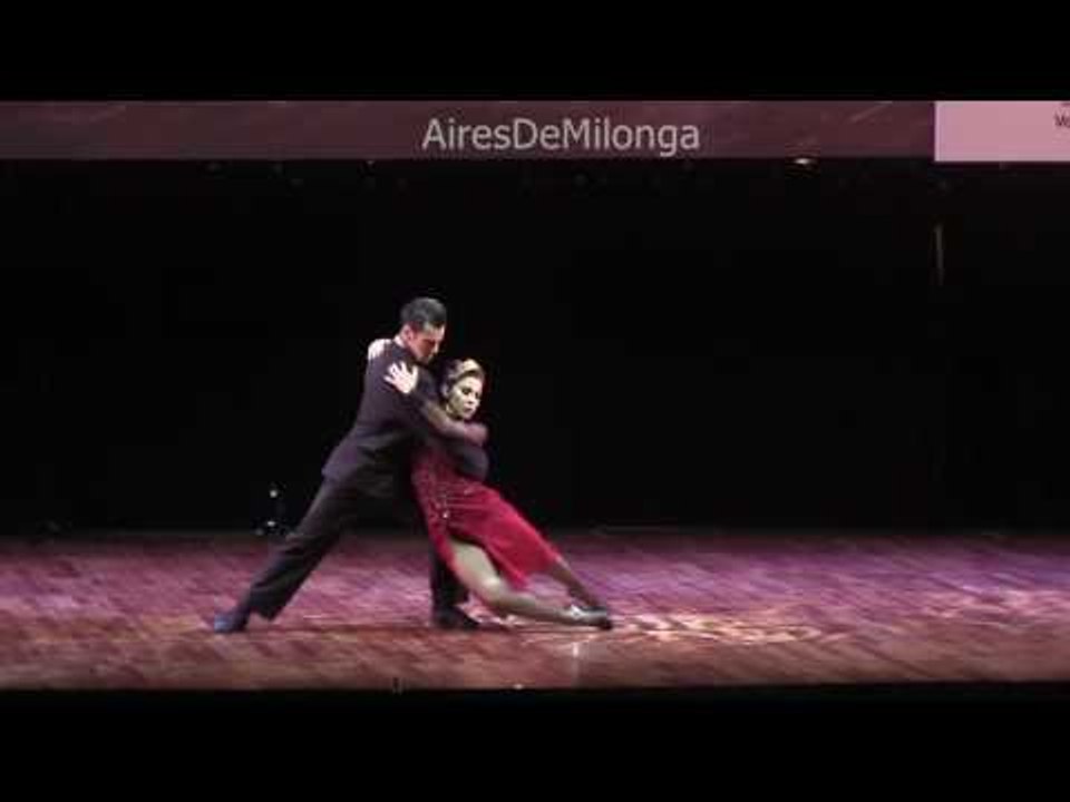 Mundial de Tango 2016  Final escenario, Juan Francisco Segui, Maira Sanchez