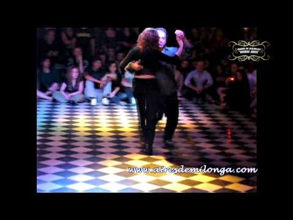 Gustavo Naveira y Gisele con Sexteto Milonguero Insolito, unico. Recordando Viejo Correo Milonga