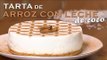 Tarta de ARROZ CON LECHE DE COCO | Postre fácil y original