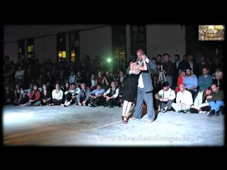 Horacio Godoy y Eladia Córdoba en el Encuntro tango Rosario