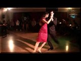 Mariana Patsarika y Dimitris Biskas, de Francia a Buenos Aires en Abrazando Tangos milonga