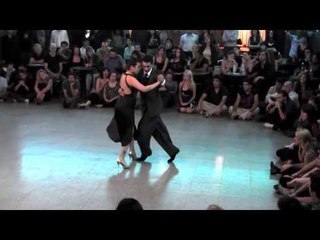 Facundo de La Cruz y Paola Sanz, el dia depues de ser campeones mundiales.