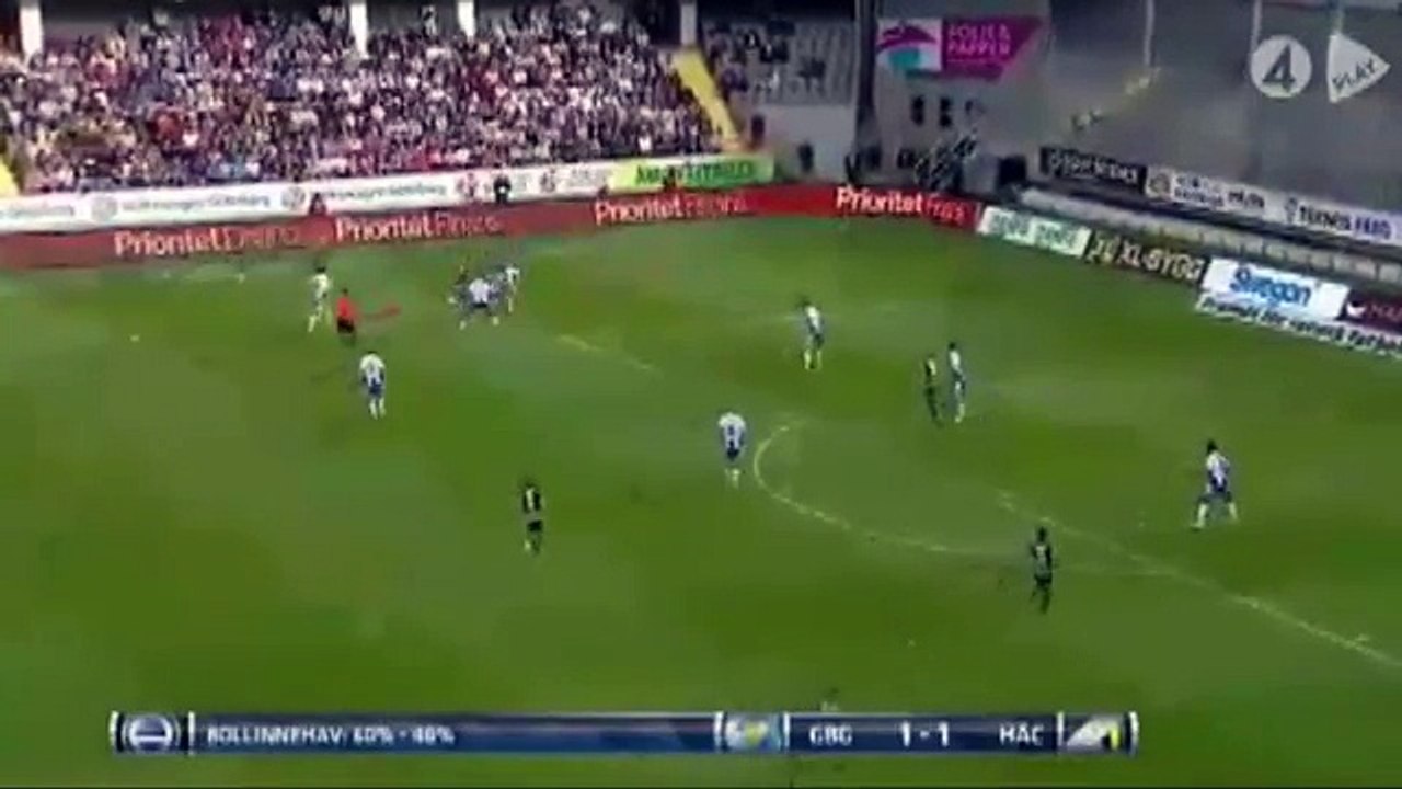 Goeteborg 1:1 Hacken (Swedish Allvenskan 20 August 2017)