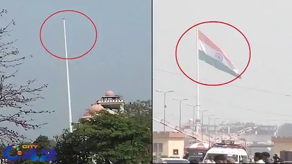 Indian Flag Disappeared From Wagah Border