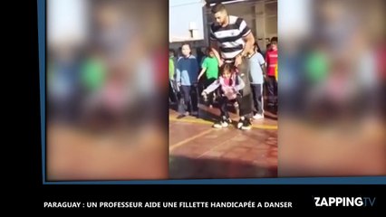 Paraguay : Un professeur aide une fillette handicapée à danser (Vidéo)