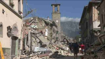 Gentiloni promete que se reconstruirán zonas afectadas por seísmos en Italia