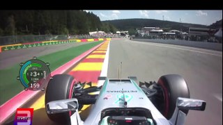 Onboard pole position lap - Nico Rosberg, Belgium 2016