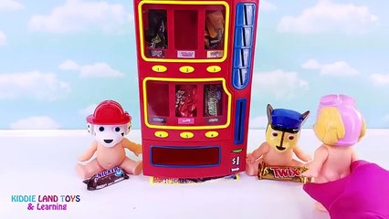 Лапа патруль скай маршалом гнаться Детка кукла Конфеты вендинг машина игрушка сюрпризы весело прет