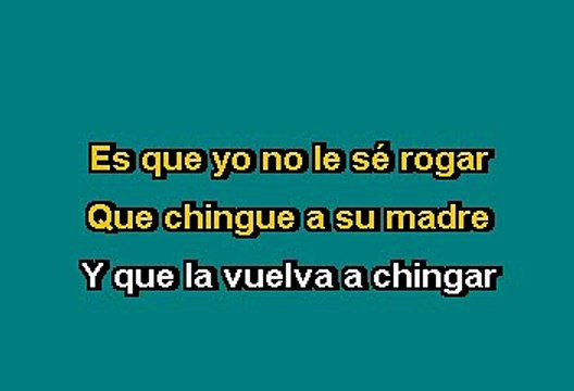 CADETES DE LINARES - El carrito (Karaoke)