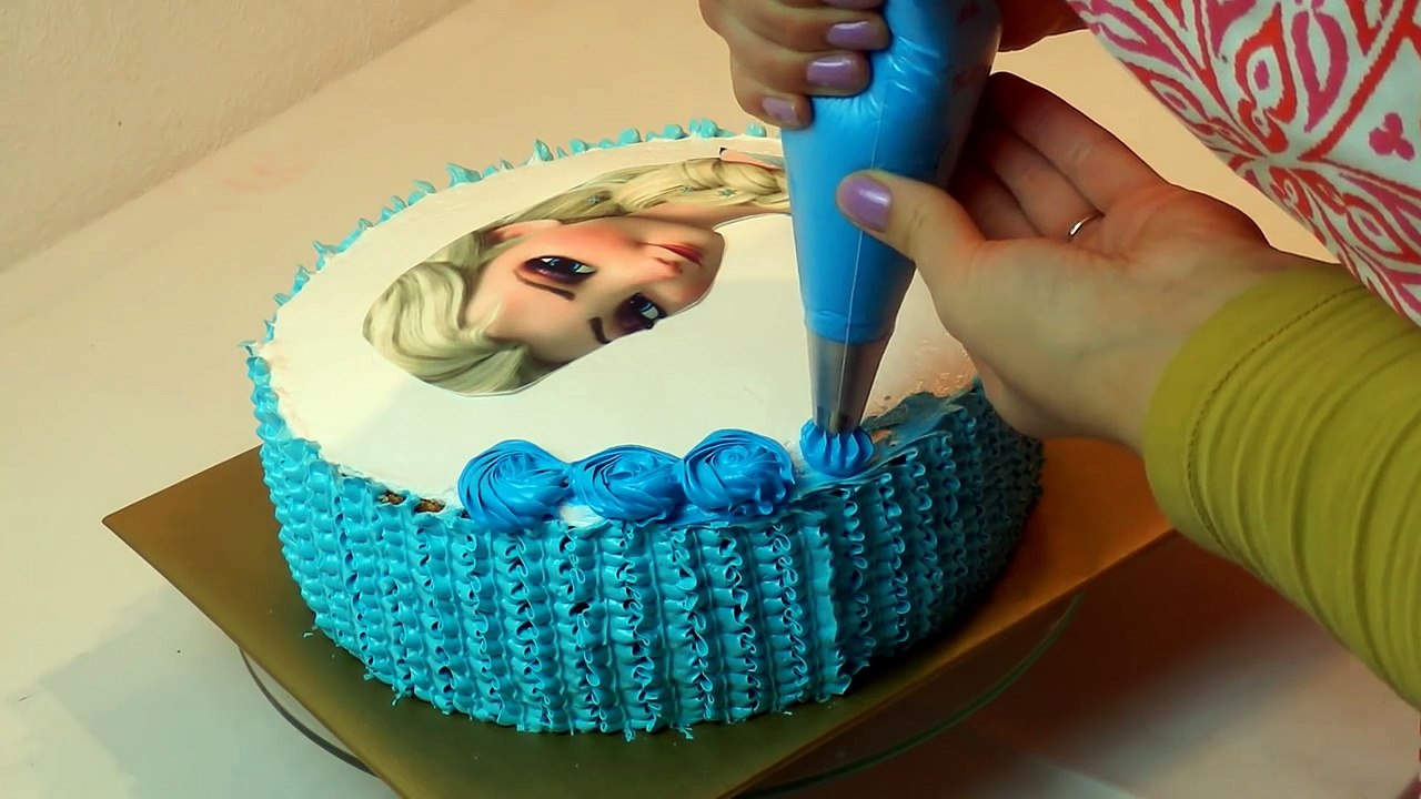Torta Pastel De Elsa Eiskonigin Video Dailymotion