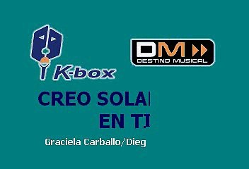 Diego Verdaguer - Creo solamente en ti (Karaoke)