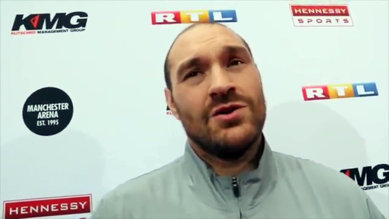 TYSON FURY ALL BOXERS TAKE DRUGS I ONLY TAKE COKE AND WEED