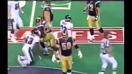 Marshall Faulk VS Eagles 2002 NFC Championship Game