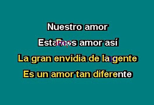 Dulce - Amor caliente (Karaoke)