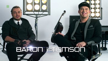 Dwójka -  zapowiedź "The Voice of Poland" (luty 2013 r.) (T. "Tomson" Lach, A. Milwiw-Baron)