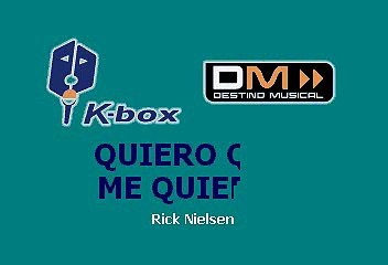 Gael García - Quiero que me quieras (Karaoke)