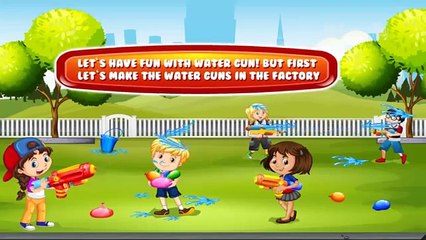 Por para niños Educación para juego pistola Niños Aprender hacer el agua agua agua mañana