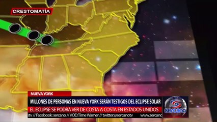 Download Video: Millones de personas en Nueva York serán testigos del eclipse solar