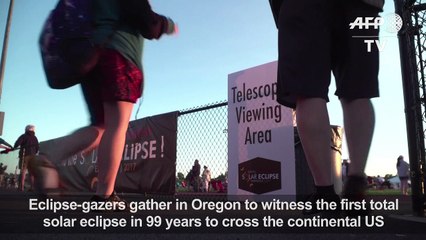 Millions in US get set for rare total solar eclipse
