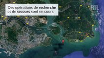 Collision entre un destroyer américain et un navire marchand : 10 marins portés disparus