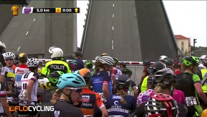 Un pont ouvert interrompt le Tour de Norvège féminin à Vélo à 5km de l'arrivée !! Sabotage !