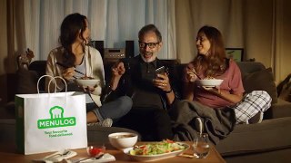 Less Talk More Eat | Menulog & Jeff Goldblum 15 TV Ad | Girls Night In 25% Off