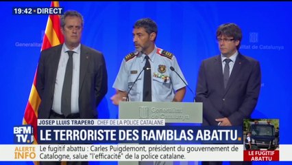 "Les douze membres de la cellule jihadiste sont neutralisés", dit le police catalane