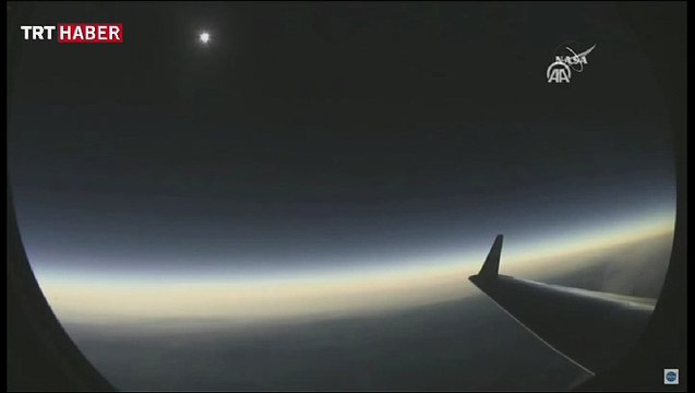 Tam güneş tutulması gerçekleşti