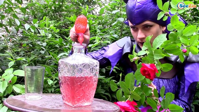FREAKY Joker RUN OVER SpiderBaby Toys! w/ Spiderman Maleficent Superheroes in Real Life