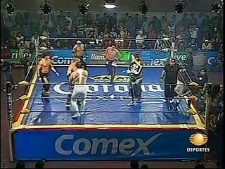 AAA-Sin Limite 2009.06.30 Cuautitlan Izcalli  05 Electroshock, Shiima Xion & Teddy Hart vs. Extreme Tiger, Jack Evans & La Parka