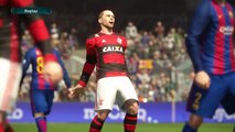 PES 2017 Flamengo vs FC Barcelona Não vou Levar Desaforo pra CASA